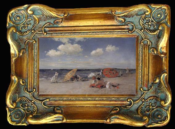 framed  William Merritt Chase Seashore, Ta013-2
